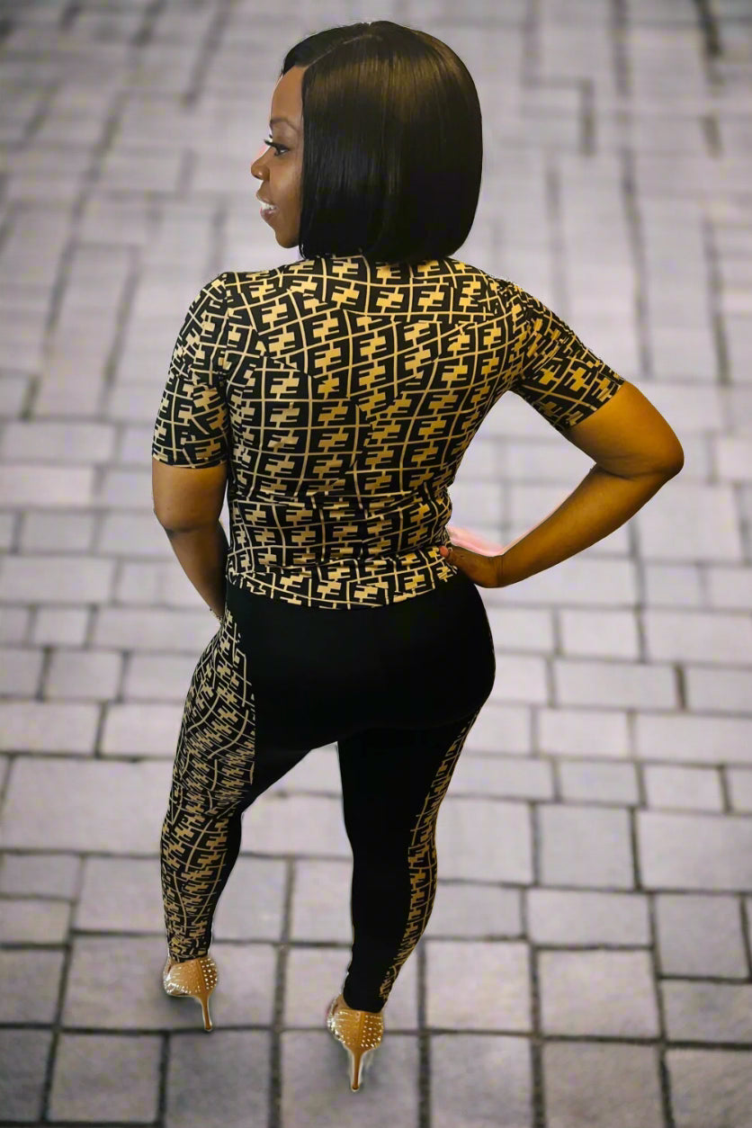 Puzzled | Legging Set