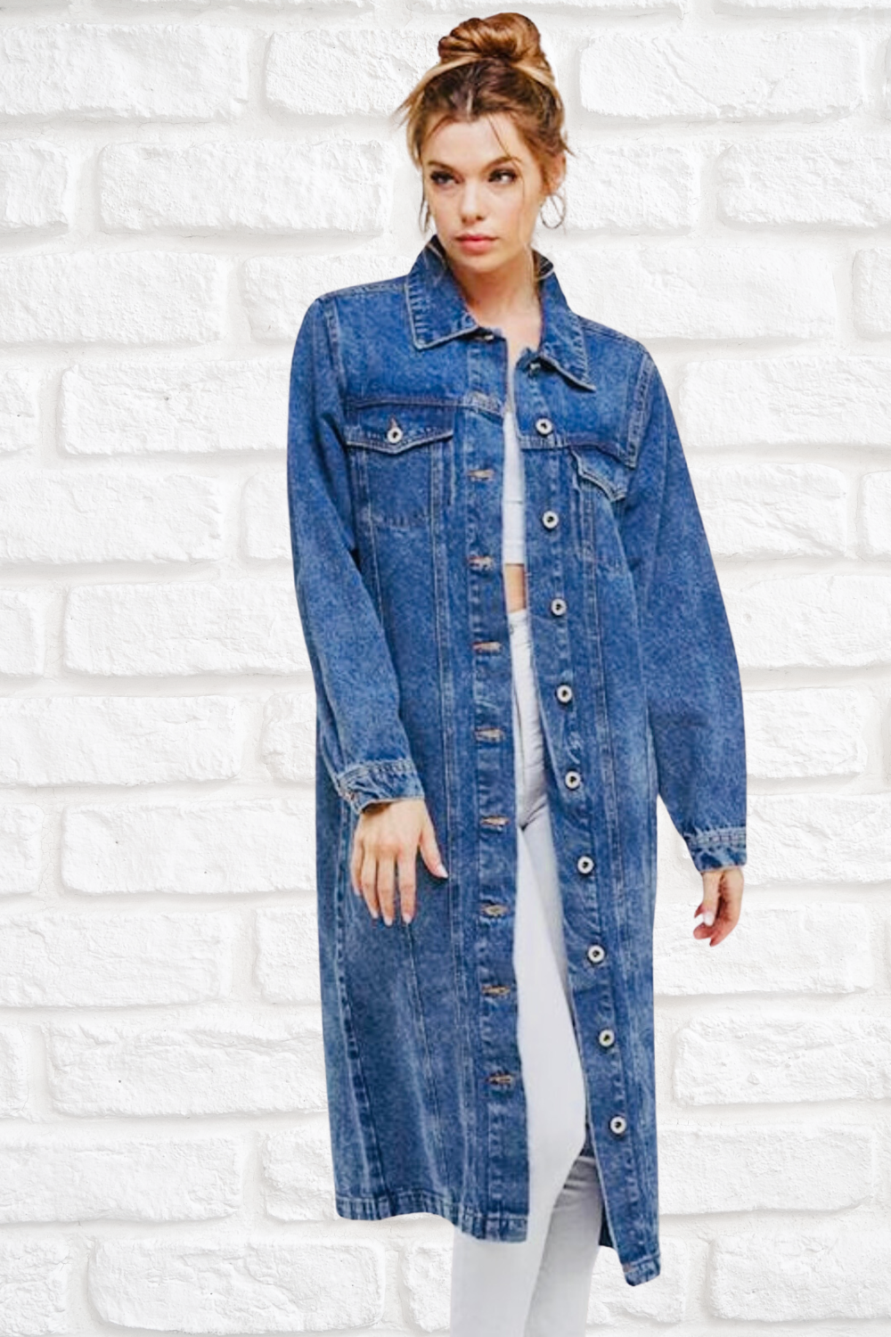 Long Denim Jacket